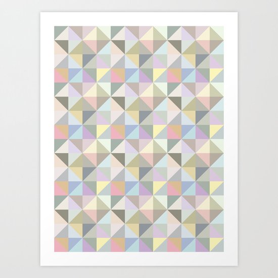 Shapes 003 Art Print