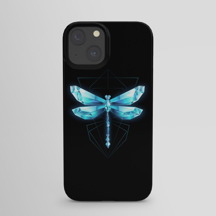 Ice Dragonfly iPhone Case