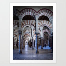 Mosque of Cordoba, Spain Art Print
