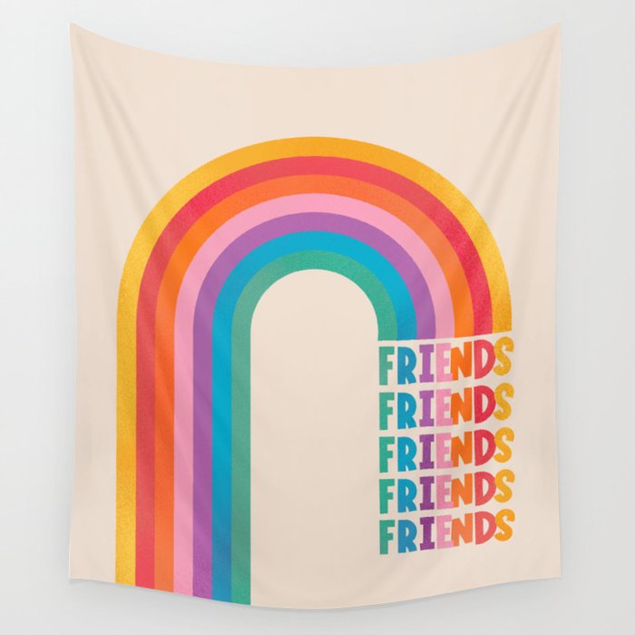 Rainbow Friends Wall Tapestry by showmemars Society6