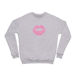 Light Pink Lips Crewneck Sweatshirt