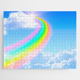 Rainbow path Jigsaw Puzzle