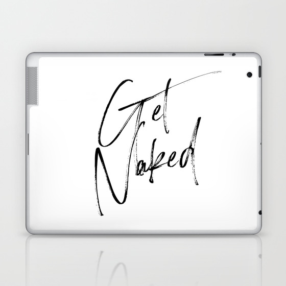 Get Naked Home Decor Printable Art Bathroom Wall Decor Quote