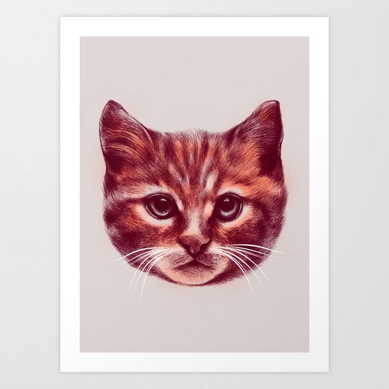 Everybody wants to be a Cat Art Print