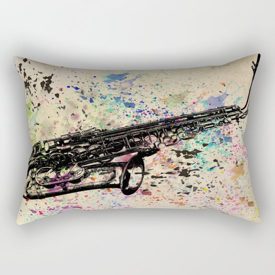 Sax-1 Rectangular Pillow