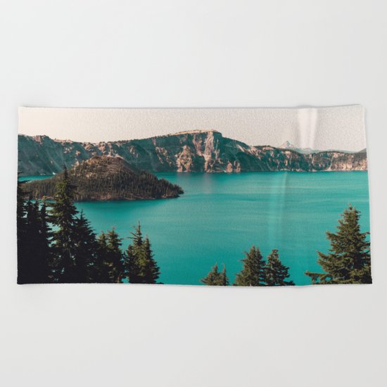 Dreamy Lake Beach Towel