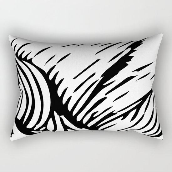 woodcut Rectangular Pillow