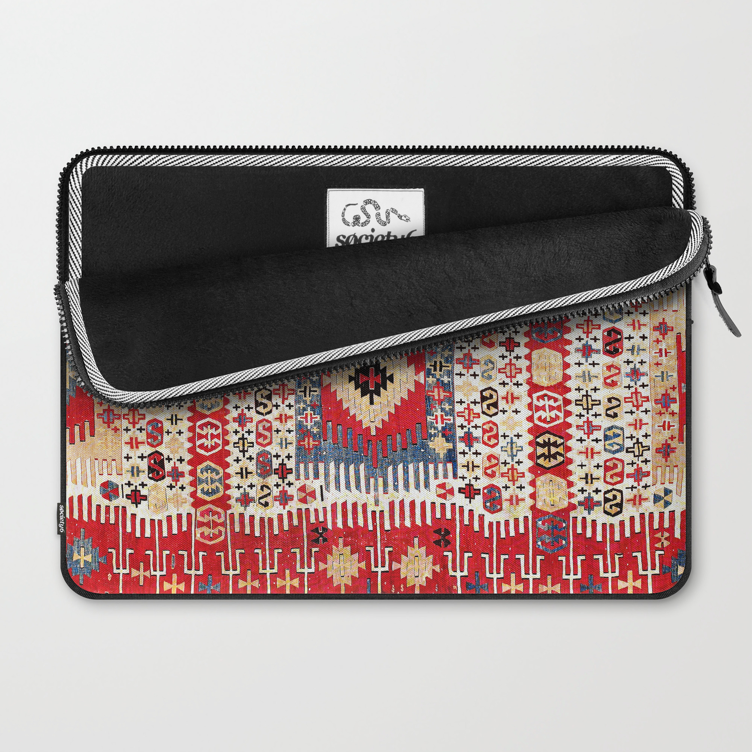 Sivrihisar Eskisehir Province Anatolian Kilim Laptop Sleeve By Vickybragomitchell Society6