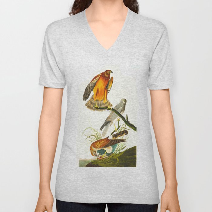 Marsh Hawk V Neck T Shirt