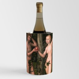 Lucas Cranach the Elder - Adam and Eve Wine Chiller
