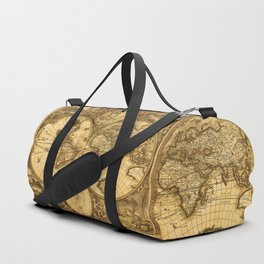 Antique World Map Duffle Bag