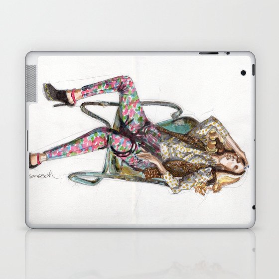 Floral Fashion Laptop & iPad Skin