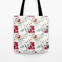 Australian Natives Watercolour Tote Bag