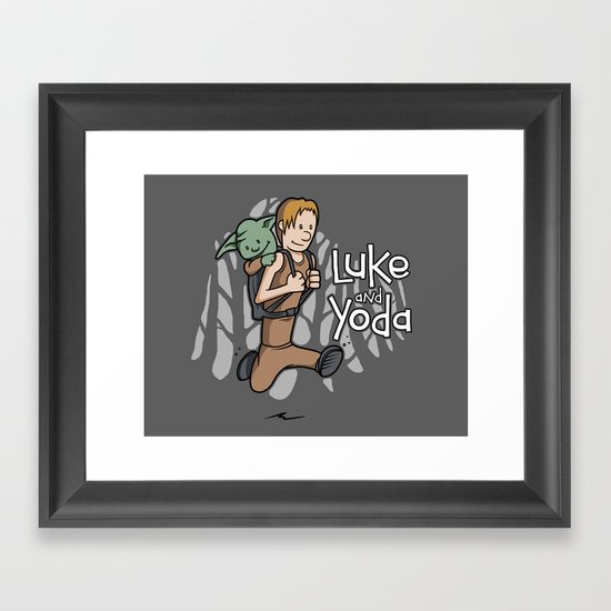 Master and Apprentice Framed Art Print