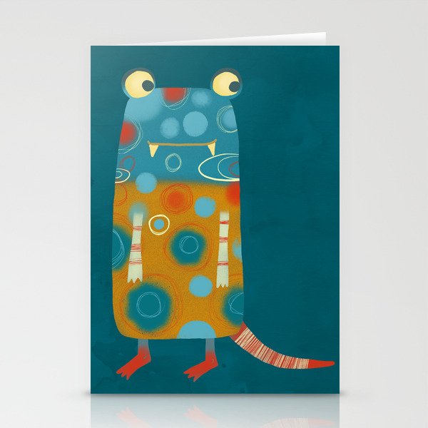 Cute Monsters Stationery Cards