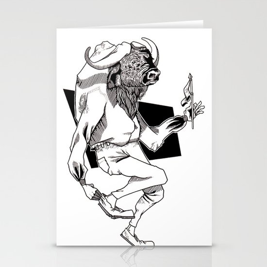 Bison Stationery Cards