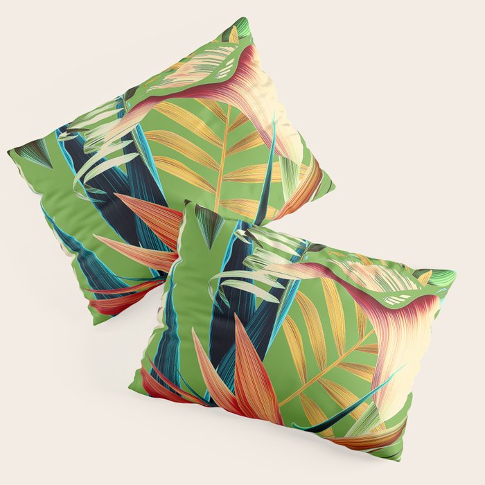 Tropical pillow shams discount