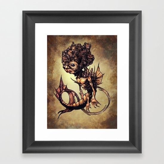 SEAHORSE Framed Art Print