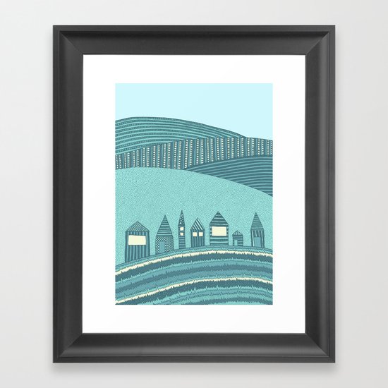 Where Seven Dwarfs Live Framed Art Print