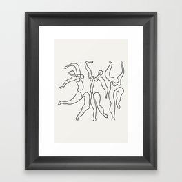 Three Dancers by Pablo Picasso Framed Art Print