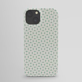 Patterned Geometric Shapes LXIII iPhone Case
