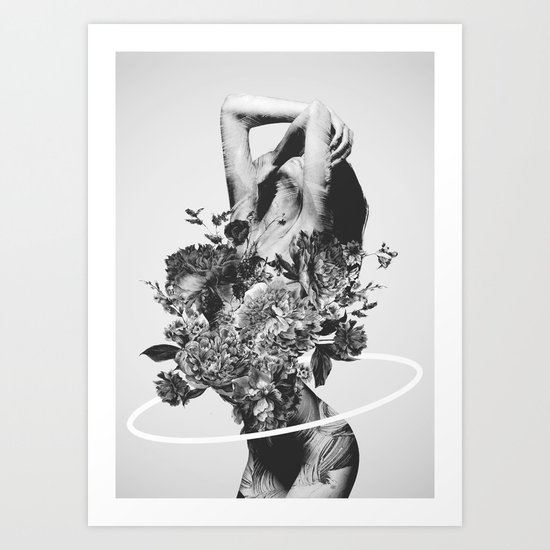 Be Slowly Art Print