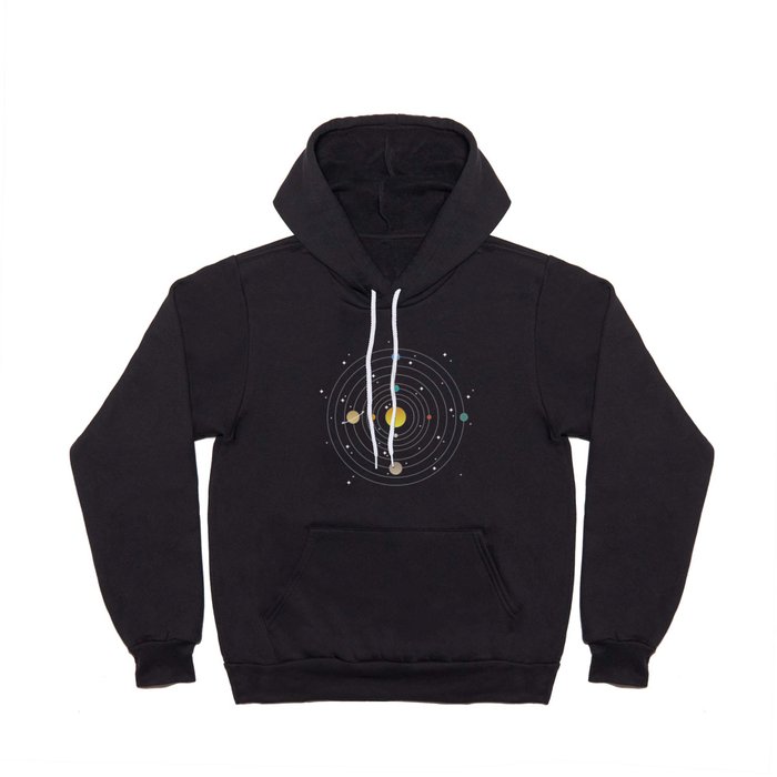 Solar System Illutration Hoody