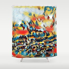 Daydreams in Color Shower Curtain