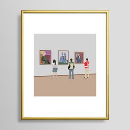 Ferris Bueller at Art Institute Framed Art Print