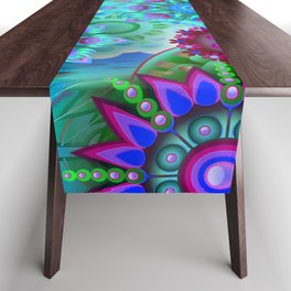 Colorful abstract composition 2. Table Runner