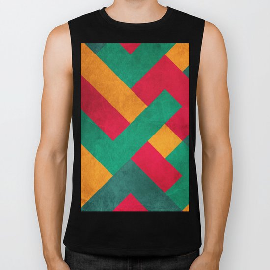 ABSTRACT 3 Biker Tank