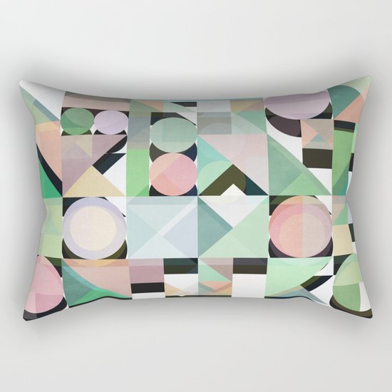 Nordic Combination 21 A Rectangular Pillow