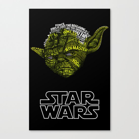 Yoda Canvas Print
