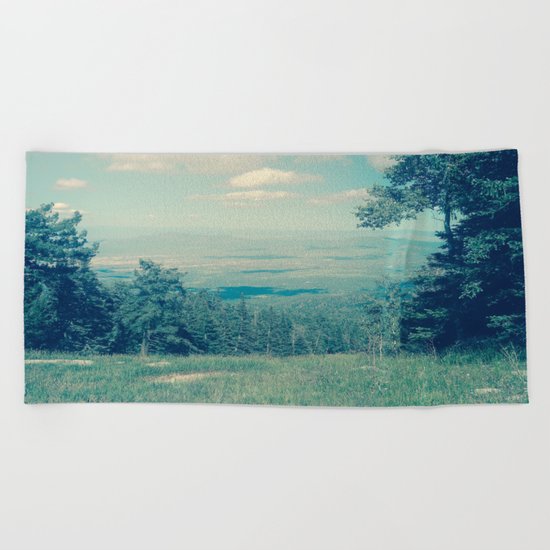 Someone Once Told Me Beach Towel