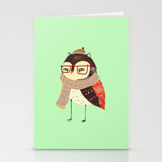 Owl Stationery Cards