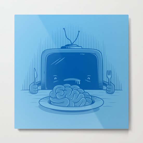 Brain eater Metal Print