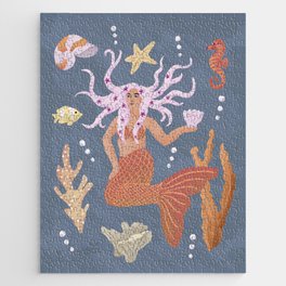 Mermaid Portrait Jigsaw Puzzle