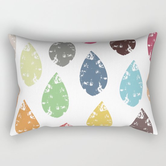 Colorful leaf Rectangular Pillow