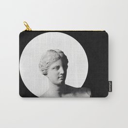 Venus Carry-All Pouch | Cytherea, Mythology, Goddess, Statue, Black And White, Greek, Digital, Illustration, Love, Digital Manipulation 