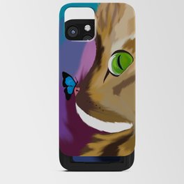 Cat and Butterfly Aura iPhone Card Case