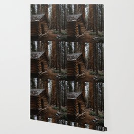Log Cabin Wallpaper For Any Decor Style Society6