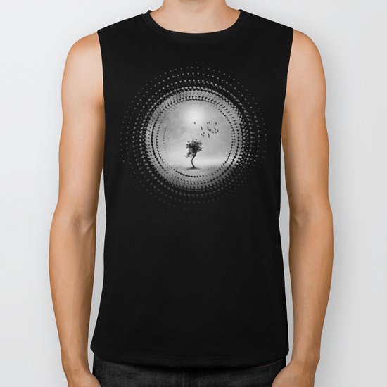 Minimal B&W II Biker Tank