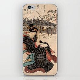 Beatiful Geisha iPhone Skin