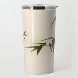Oriental style bamboo branches 001 Travel Mug