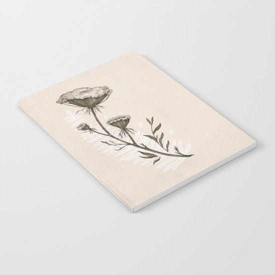 Queen Anne's Lace Notebook