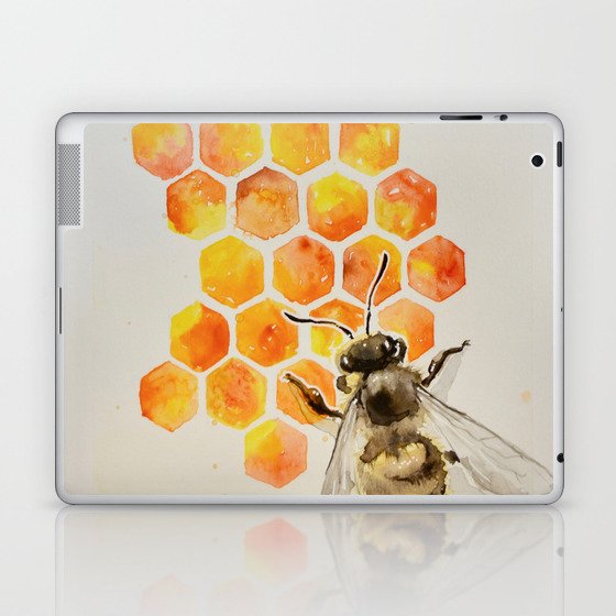 Honey bee Laptop & iPad Skin