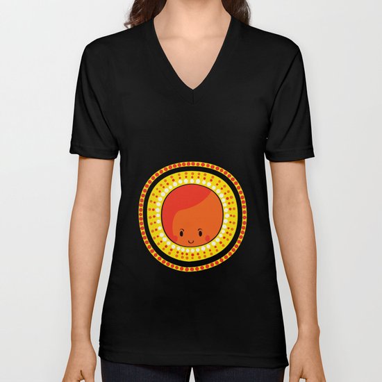 Sun Unisex V-Neck