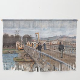 Alfred Sisley - Footbridge at Argenteuil Wall Hanging