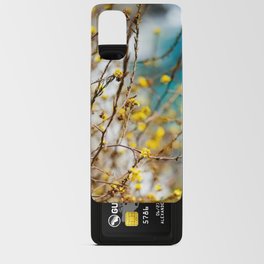 Yellow Spring Flowers in Big Sur Android Card Case
