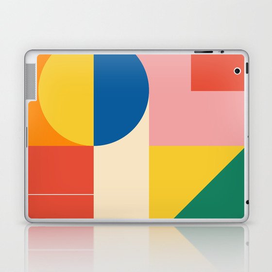 Minimal Geometric Shape Abstract 1/6 Laptop & iPad Skin